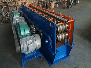 圓管變方管成型機組